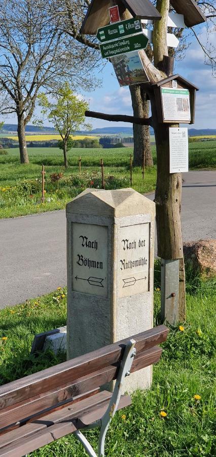 Zum Elleblick Apartment Frauenstein  Bagian luar foto